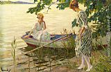 An Afternoon on the Lake by Edward Cucuel